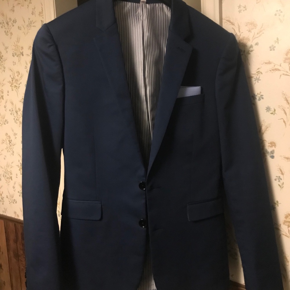 Blue express blazer